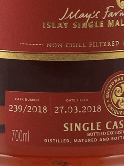 Kilchoman 6 Year Old 2018 New Oak Finish - Bottle Of Japan
