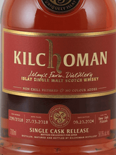 Load image into Gallery viewer, Kilchoman 6 Year Old 2018 New Oak Finish - Bottle Of Japan