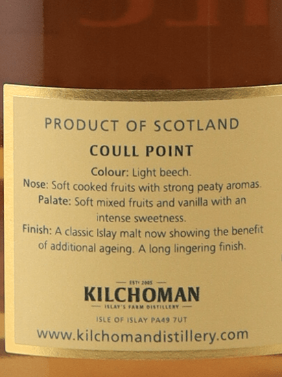 Kilchoman Cool Point - Bottle Of Japan