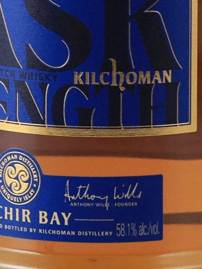 Kilchoman Machir Bay Cask Strength - Bottle Of Japan