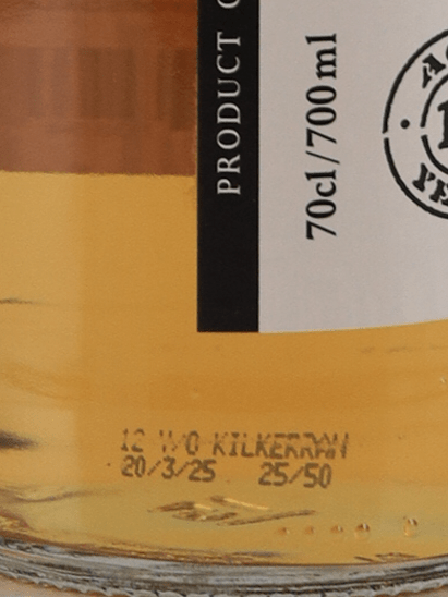 Kilkerran 12 Year Old 2025 Release - Bottle Of Japan