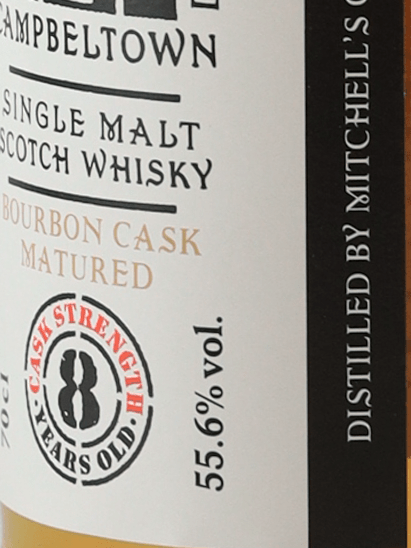 Kilkerran 8 Year Old Bourbon Cask - Bottle Of Japan