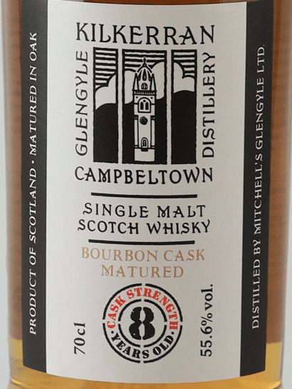 Kilkerran 8 Year Old Bourbon Cask - Bottle Of Japan