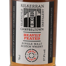 Load image into Gallery viewer, Kilkerran Heavily Peated Batch 11, 57.9%, 700ml - front label