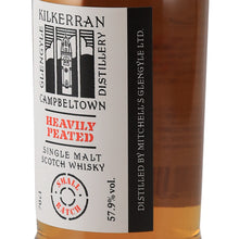 Load image into Gallery viewer, Kilkerran Heavily Peated Batch 11, 57.9%, 700ml - label right angle