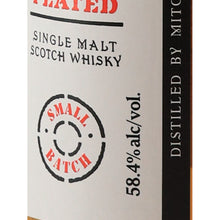 Load image into Gallery viewer, Kilkerran Heavily Peated Batch 12 58.4% 700ml - abv and small batch label