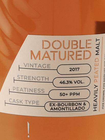 King Robert Double Matured Single Malt - Bottle Of Japan