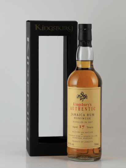 Kingsbury Authentic Jamaica Monymusk 17 Year Old 2007 - Bottle Of Japan