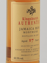 Load image into Gallery viewer, Kingsbury Authentic Jamaica Monymusk 17 Year Old 2007 - Bottle Of Japan
