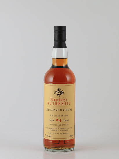 Kingsbury Authentic Nicaragua 24 Year Old 2000 - Bottle Of Japan