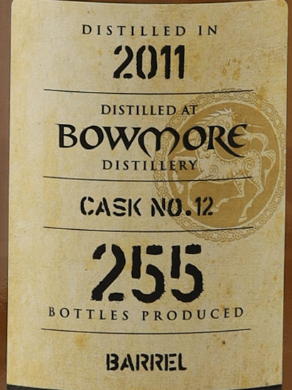 Kingsbury Gold Bowmore 14 Year Old 2011 - Bottle Of Japan