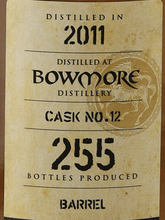 Load image into Gallery viewer, Kingsbury Gold Bowmore 14 Year Old 2011 - Bottle Of Japan