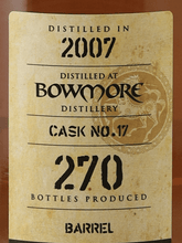 Load image into Gallery viewer, Kingsbury Gold Bowmore 18 Year Old 2007 - Bottle Of Japan
