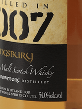 Load image into Gallery viewer, Kingsbury Gold Bowmore 18 Year Old 2007 - Bottle Of Japan