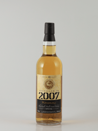 Kingsbury Gold Bowmore 18 Year Old 2007 - Bottle Of Japan