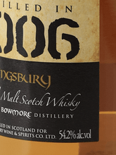 Load image into Gallery viewer, Kingsbury Gold Bowmore 19 Year Old 2006 - Bottle Of Japan