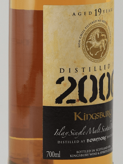 Kingsbury Gold Bowmore 19 Year Old 2006 - Bottle Of Japan