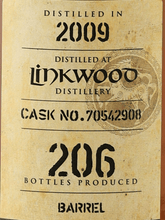 Load image into Gallery viewer, Kingsbury Gold Linkwood 14 Year Old 2009 - Bottle Of Japan