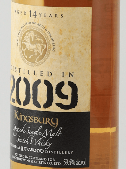 Kingsbury Gold Linkwood 14 Year Old 2009 - Bottle Of Japan