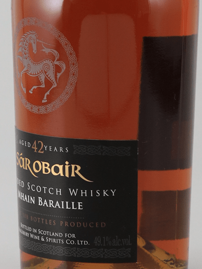 Kingsbury Sarobair Mhain Baraille 42 Year Old 1976 - Bottle Of Japan