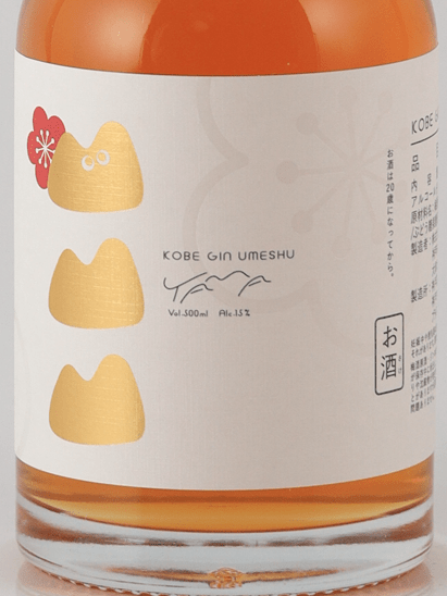Kobe Distillery KOBE GIN UMESHU YAMA - Bottle Of Japan