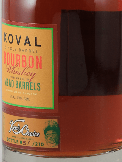 Koval Single Barrel Mead Cask Ken's Choice - Bottle Of Japan