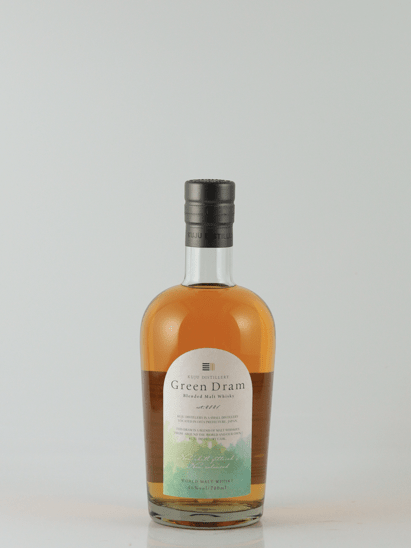Kuju Distillery Green Drum Blended Malt - Bottle Of Japan