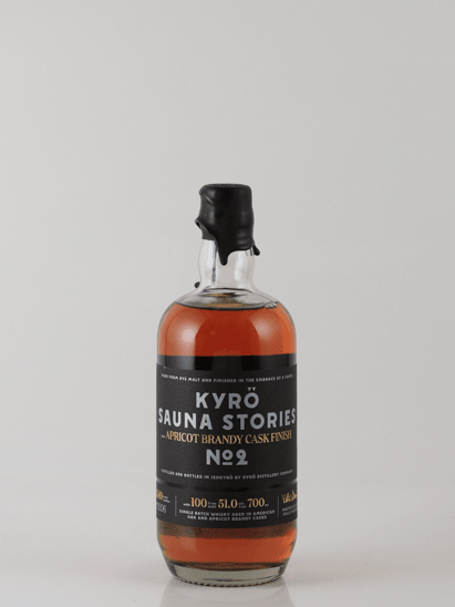 Kyuro Sauna Stories No.2 Apricot Brandy Cask Finish - Bottle Of Japan