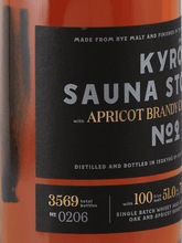 Load image into Gallery viewer, Kyuro Sauna Stories No.2 Apricot Brandy Cask Finish - Bottle Of Japan