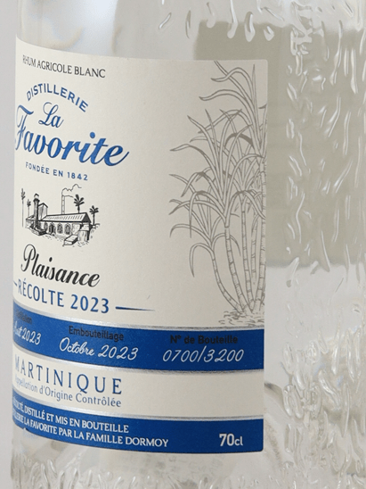 La Favorite Blanc Plaisance Canne Blue 2023 - Bottle Of Japan