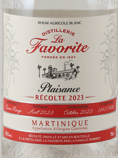 La Favorite Blanc Plaisance Canne Rouge 2023 - Bottle Of Japan