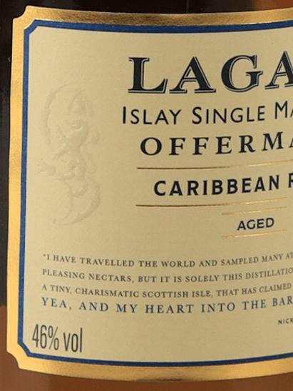 Lagavulin 11 Year Old Offerman Edition Caribbean Rum Cask Finish - Bottle Of Japan