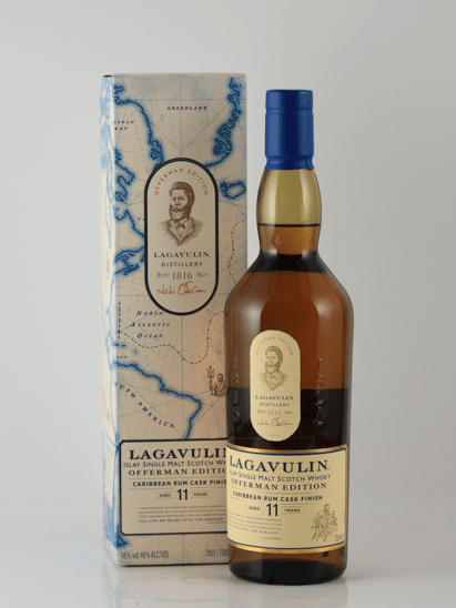 Lagavulin 11 Year Old Offerman Edition Caribbean Rum Cask Finish - Bottle Of Japan