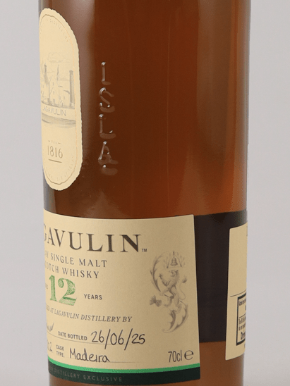 Lagavulin 12 Year Old Handfilled - Bottle Of Japan