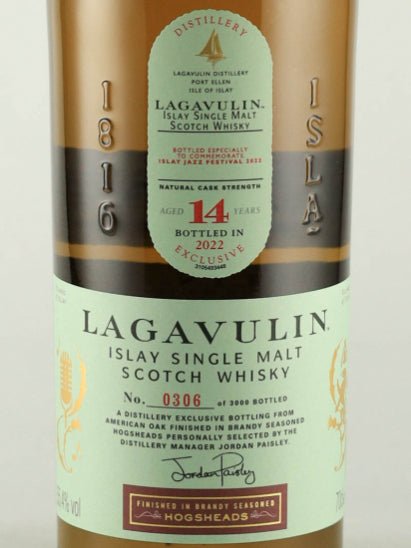 Lagavulin 14 Year Old Jazz Festival 2022 - Bottle Of Japan