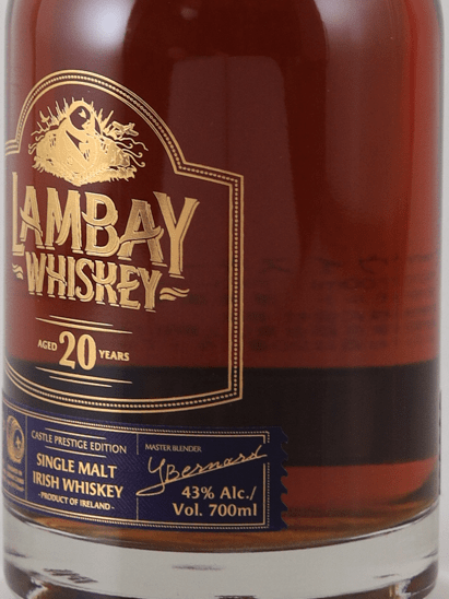 Lambay Castle Prestige 20 Year Old - Bottle Of Japan