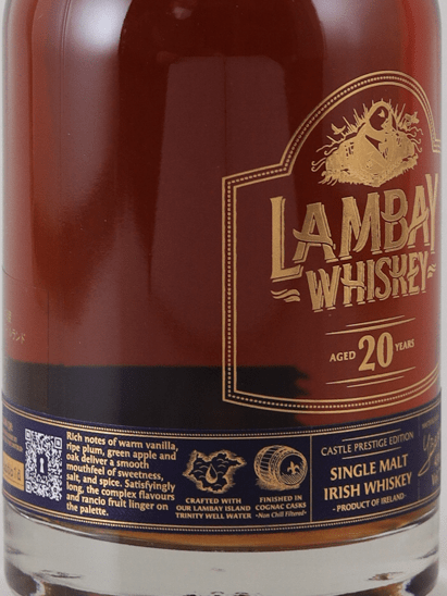 Lambay Castle Prestige 20 Year Old - Bottle Of Japan