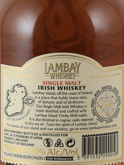 Lambay Single Malt - Bottle Of Japan