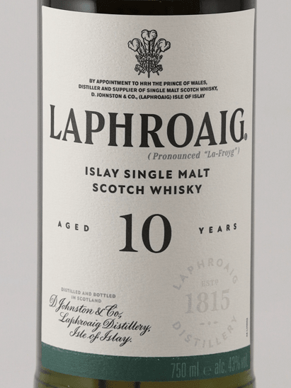 Laphroaig 10 Year Old 750ml - Bottle Of Japan