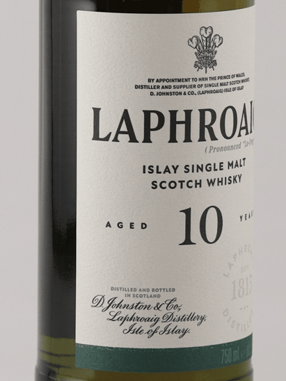Laphroaig 10 Year Old 750ml - Bottle Of Japan
