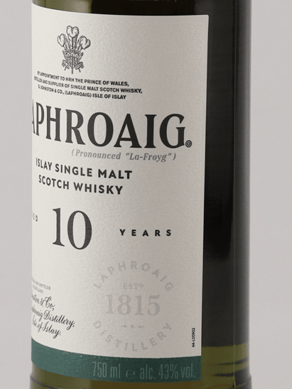 Laphroaig 10 Year Old 750ml - Bottle Of Japan