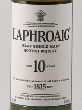 Load image into Gallery viewer, Laphroaig 10 Year Old 750ml Old Label - Bottle Of Japan