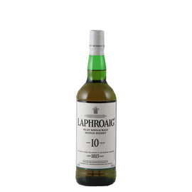 Laphroaig 10 Year Old 40% 750ml Old Label - bottle front