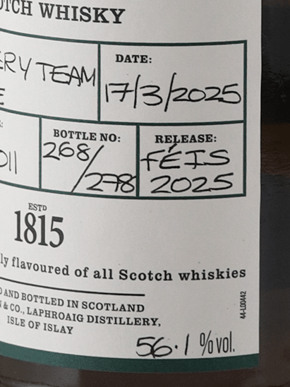 Laphroaig 14 Year Old Feis Ile 2025 - Bottle Of Japan