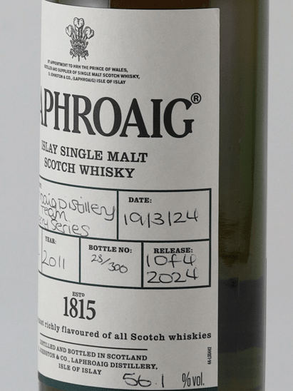 Laphroaig 2011 Single Cask 5944 - Bottle Of Japan