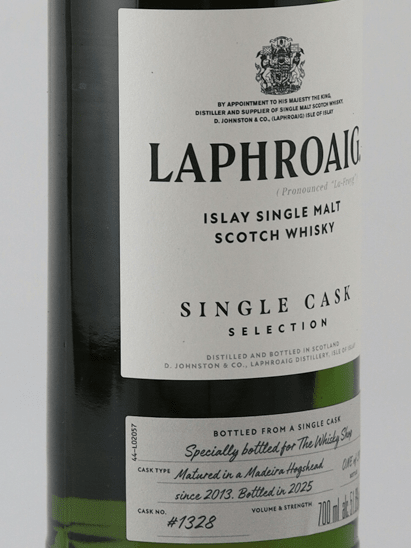 Laphroaig 2013 Single Cask 1328 - Bottle Of Japan