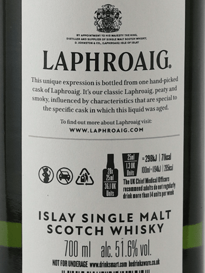 Laphroaig 2013 Single Cask 1328 - Bottle Of Japan