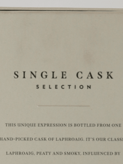 Laphroaig 2013 Single Cask 895 - Bottle Of Japan