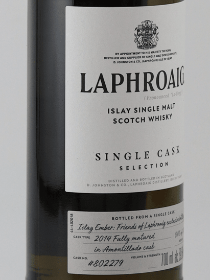 Laphroaig 2014 Single Cask 802279 - Bottle Of Japan