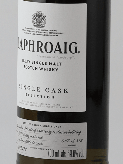 Laphroaig 2014 Single Cask 802279 - Bottle Of Japan